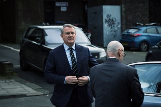 Hugh Bonneville returns as Sir Charles Denbigh.