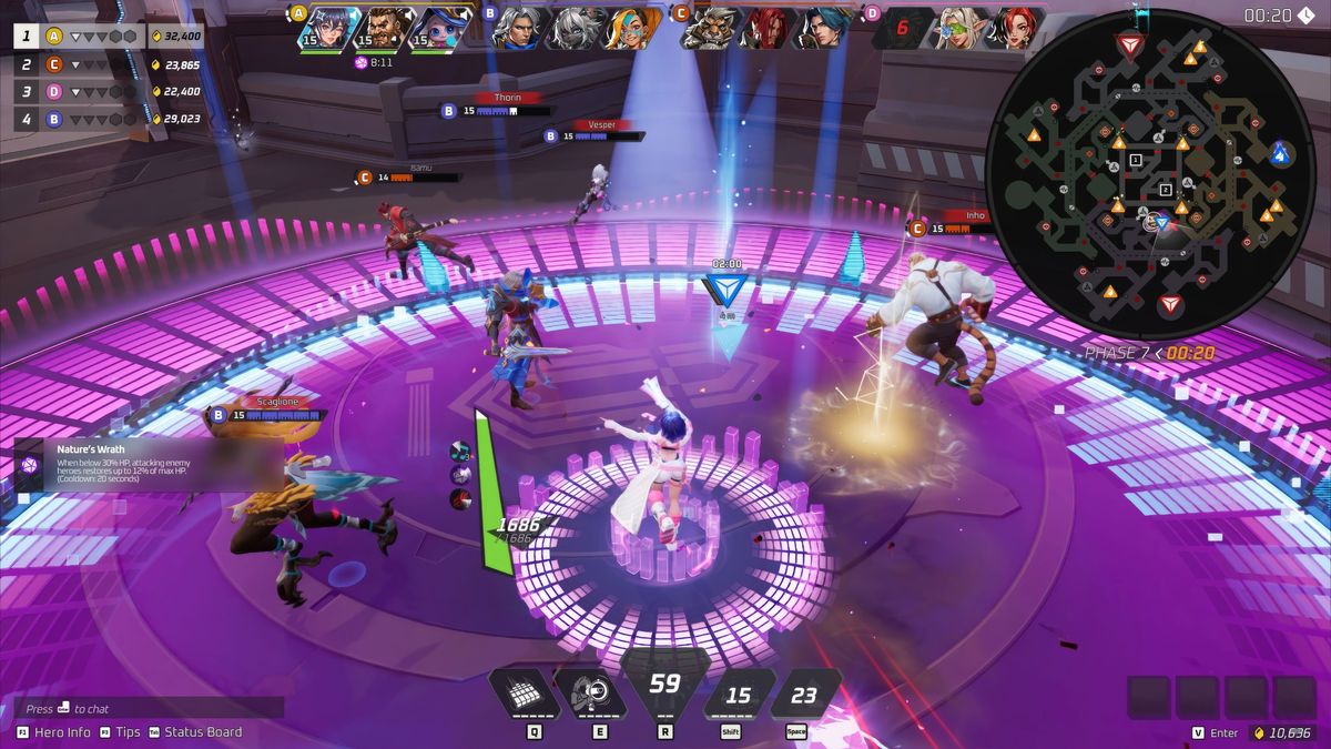 gameplay screenshots from Project Zeta