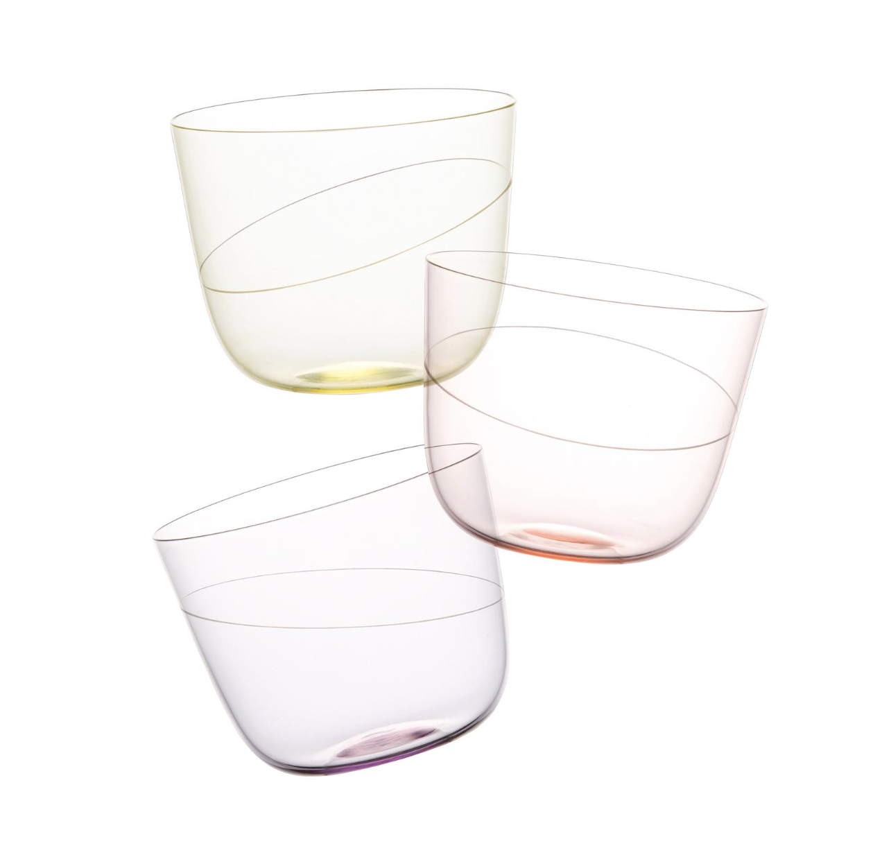 colourful glassware