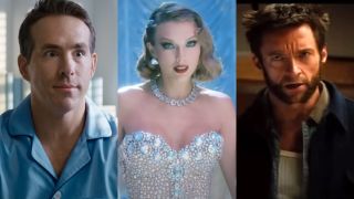 Ryan Reynolds in Free Guy, Taylor Swift's Bejeweled video, Hugh Jackman in The Wolverine.