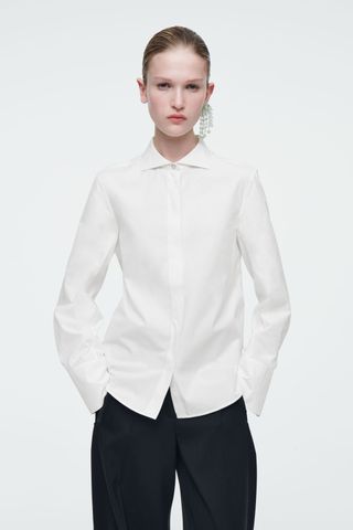 The Signature Cotton-Poplin Shirt