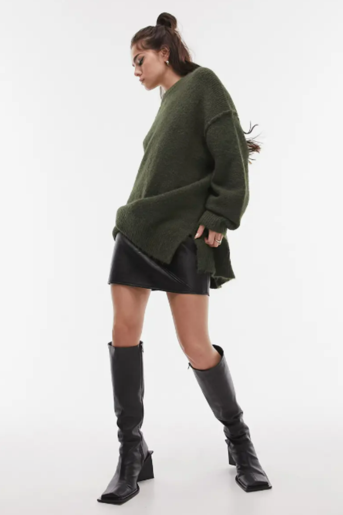 Topshop Oversize Pullover Sweater