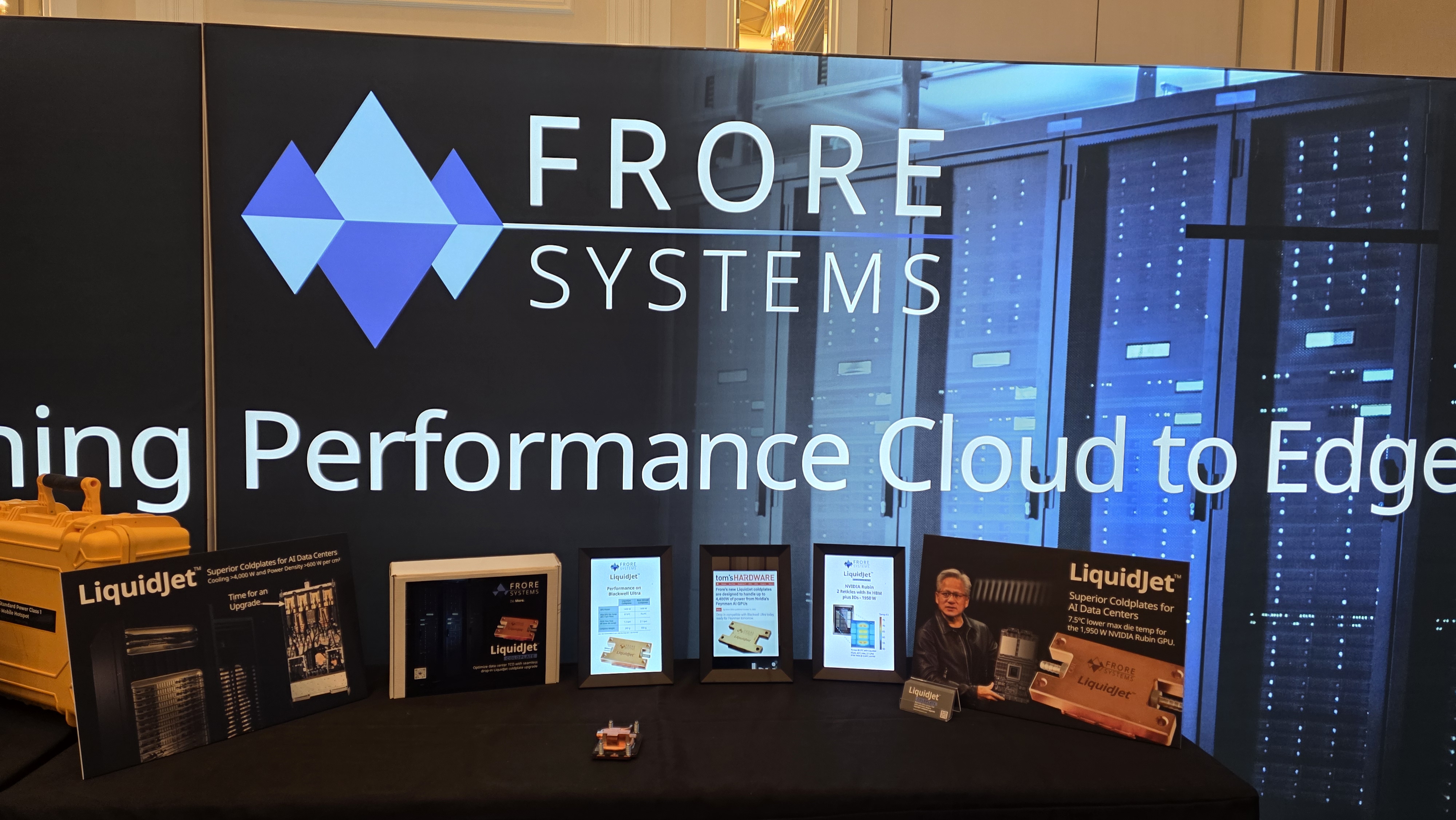 Frore Systems CES 2026 AirJet and LiquidJet live demo