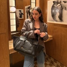 Who What Wear's Ava Gilchrist reviews the Celine New Luggage bag.