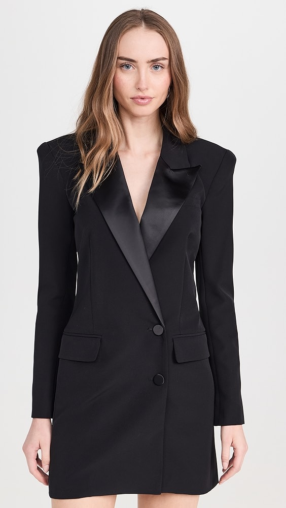 L'agence Marlee Double Breasted Blazer Dress