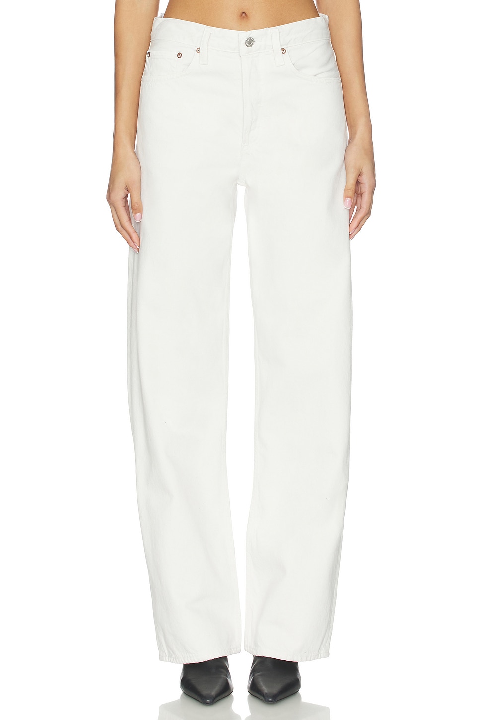Arc Loose Wide Crop Jeans