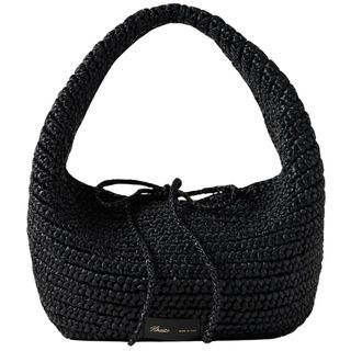 Khaite Olivia medium raffia shoulder bag