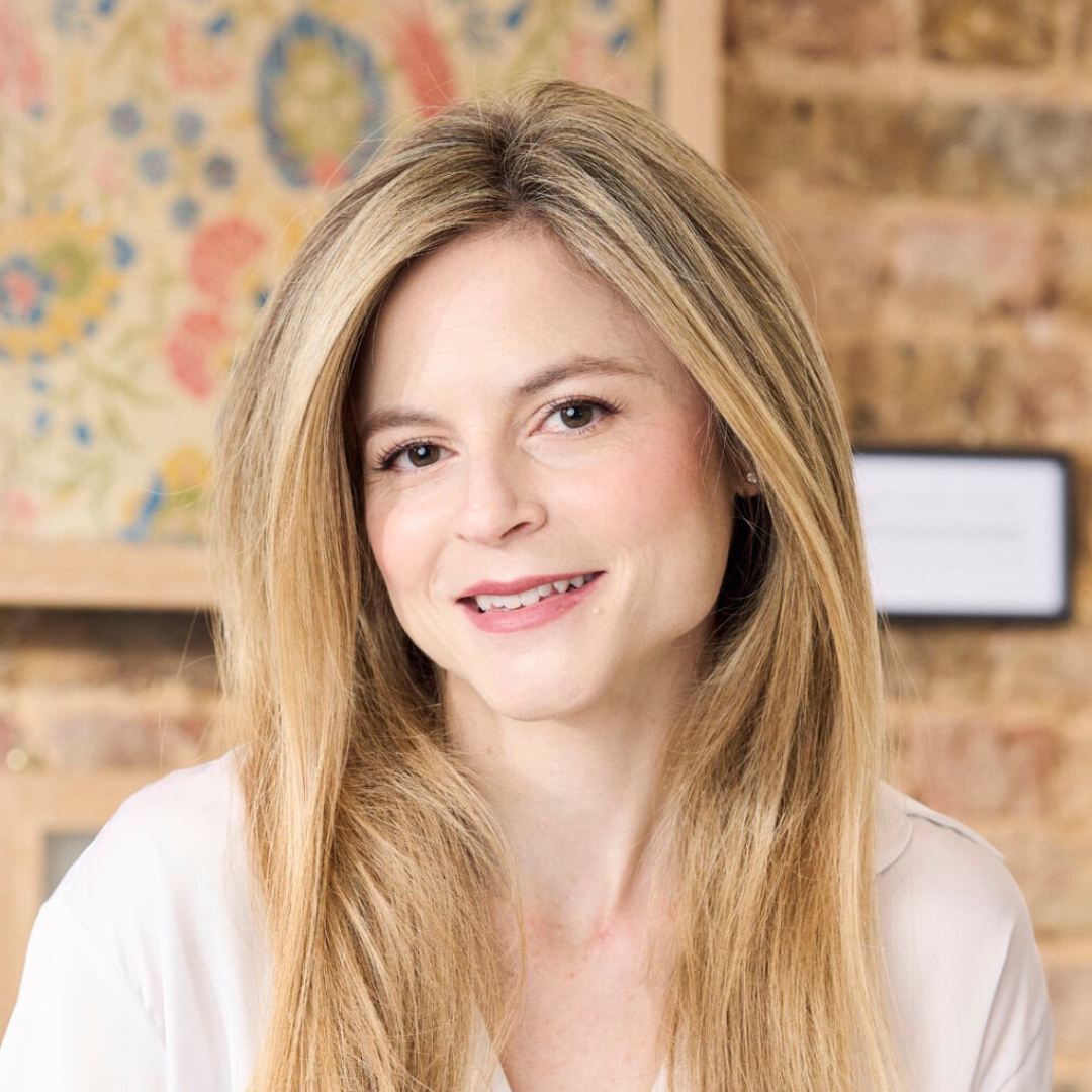 Headshot of Anabel Kingsley, consultant trichologist and brand president for Philip Kingsley