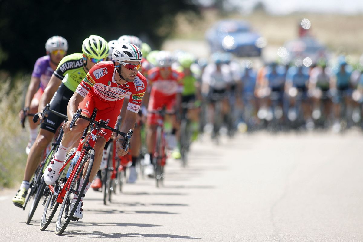 Androni Giocattoli at the front