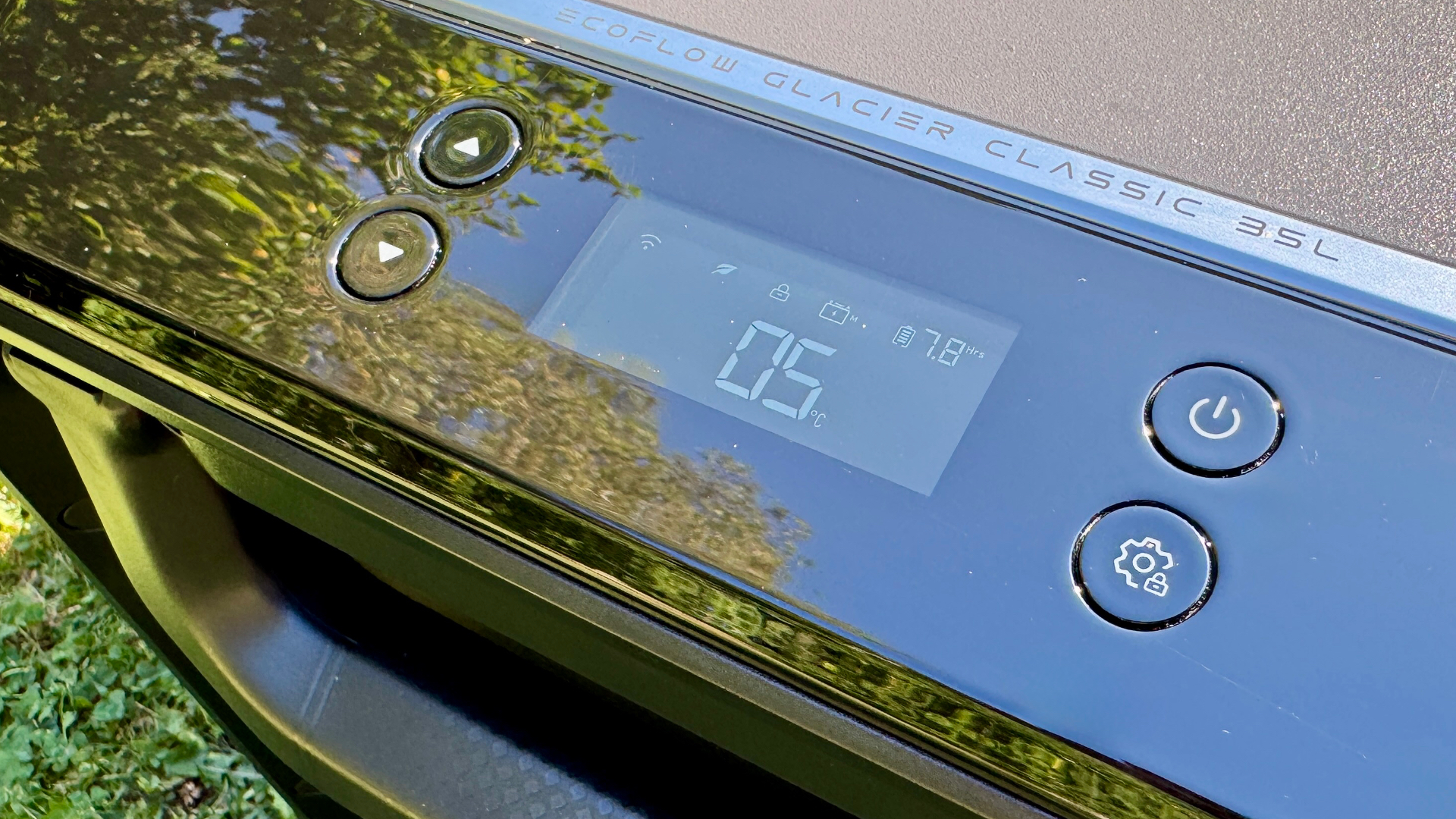 Ecoflow Glacier Classic interface