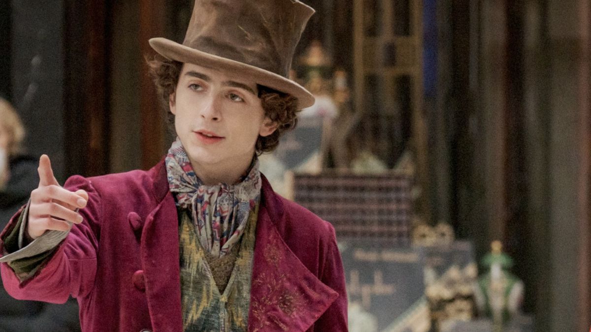 Timothée Chalamet in Wonka