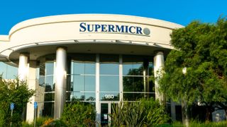 Supermicro headquarters seen in daylight.