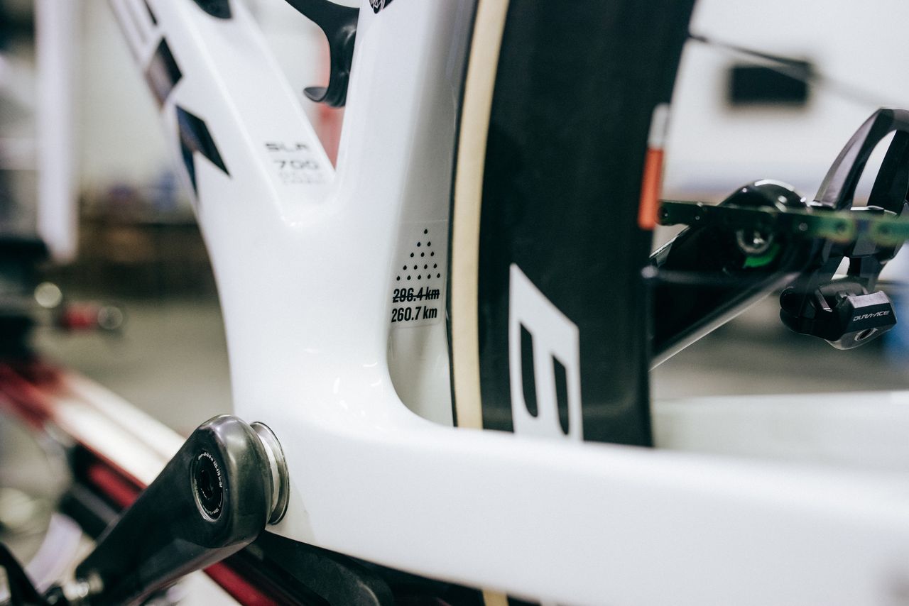 Mads Pedersen's World Champion Trek Madone