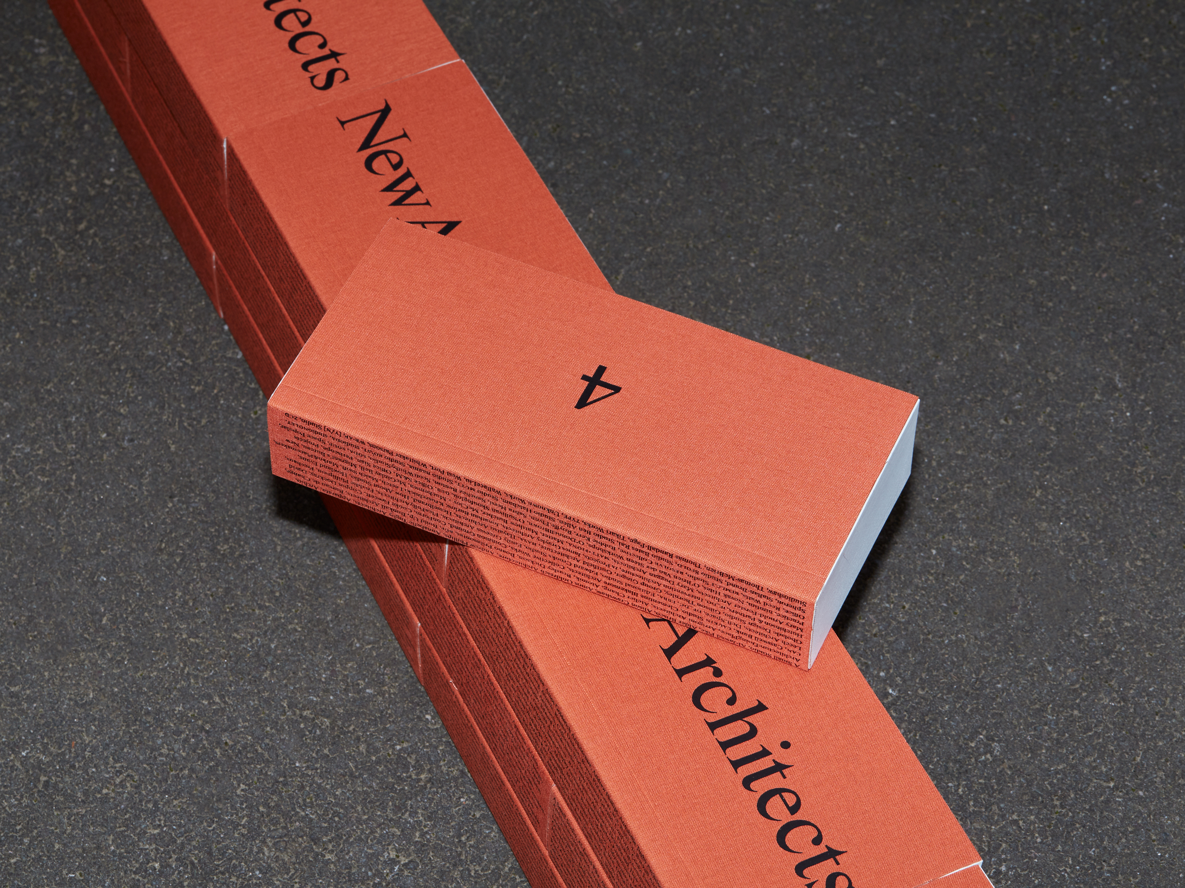 Designed to look like a brick, New Architects 4 is the Architecture Foundation's newest edition on young talent