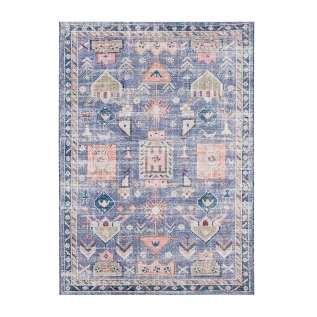 Permadani yang dapat dicuci dengan medali bunga (5