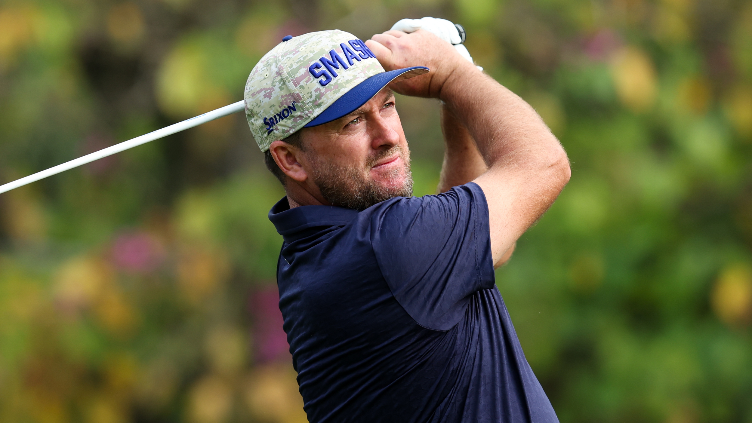 Graeme McDowell taking a shot