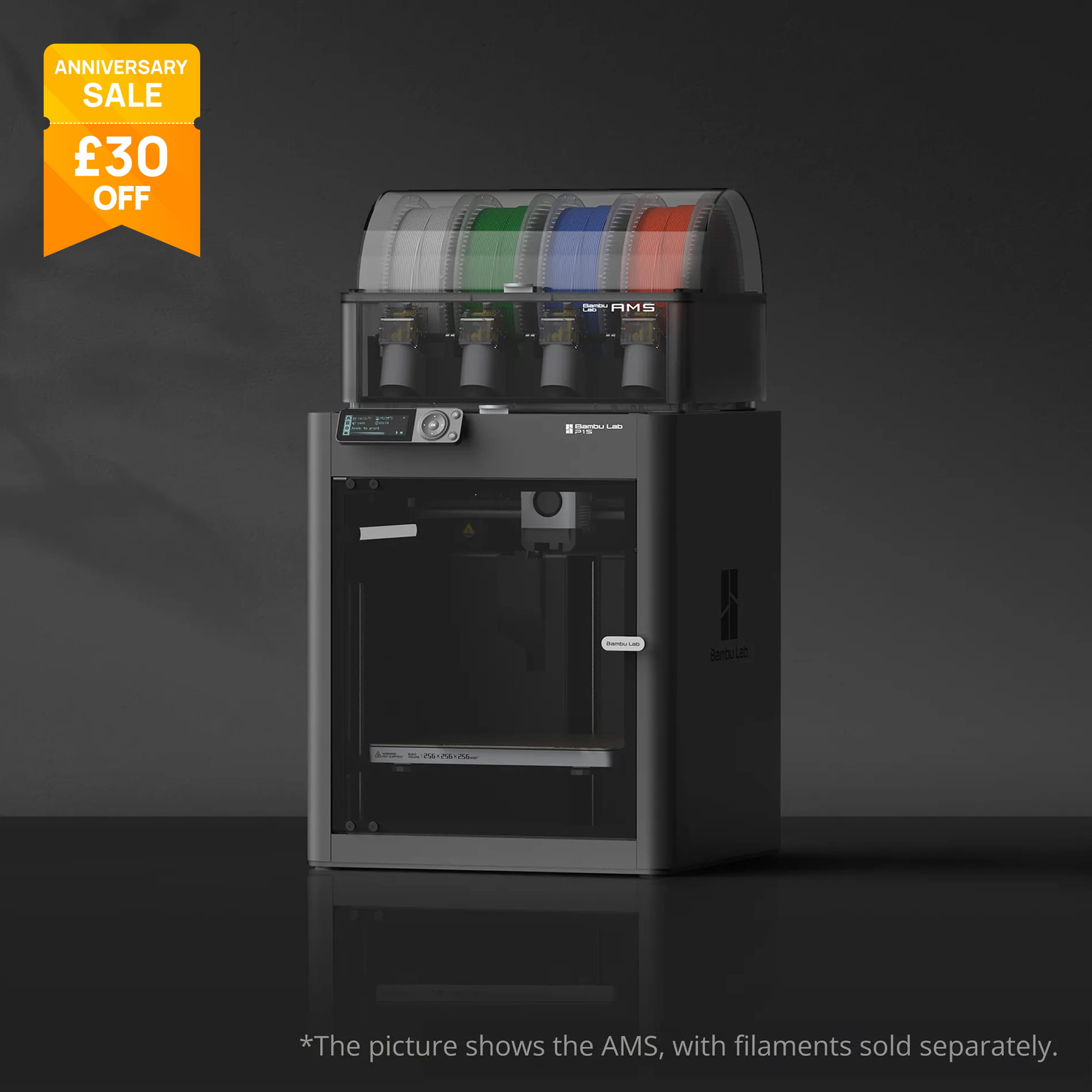 Bambu Lab P1s 3d Printer - P1s Ams Combo