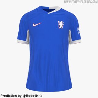 A prediction for how the Chelsea 2025/26 home kit is going to look