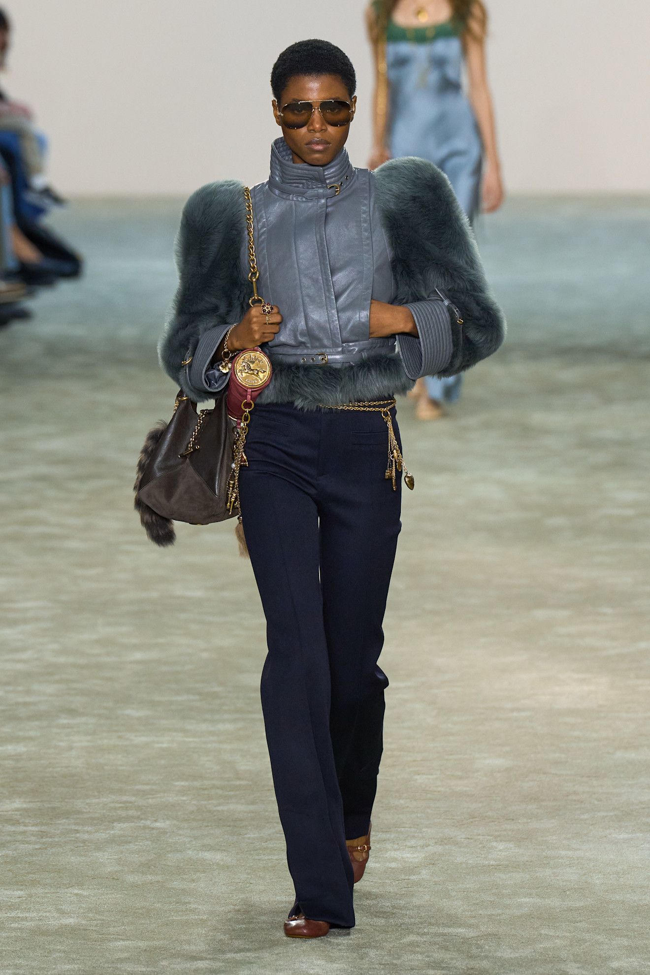 Chloé spring/summer 2026 runway model.