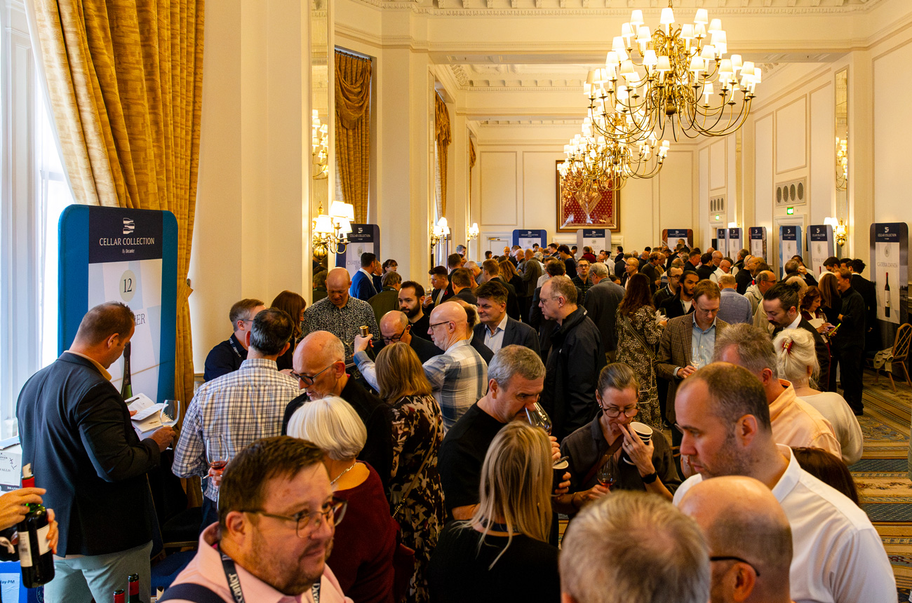 Cellar Collection 2025 room at Decanter Fine Wine Encounter London