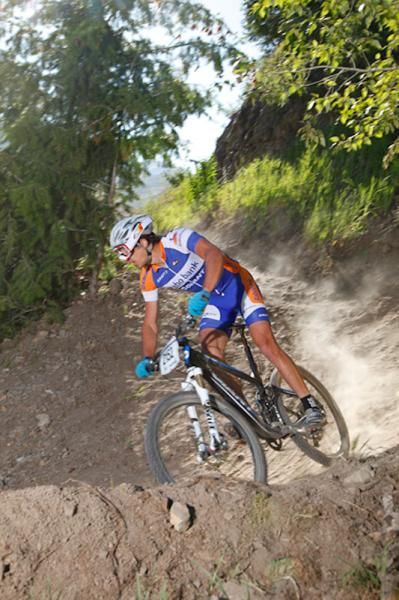 Adam Craig (Rabobank-Giant) riding in Sun Valley