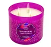 Bath and Body Works 3 Wick Scented Candle Wildberry Jam Donut