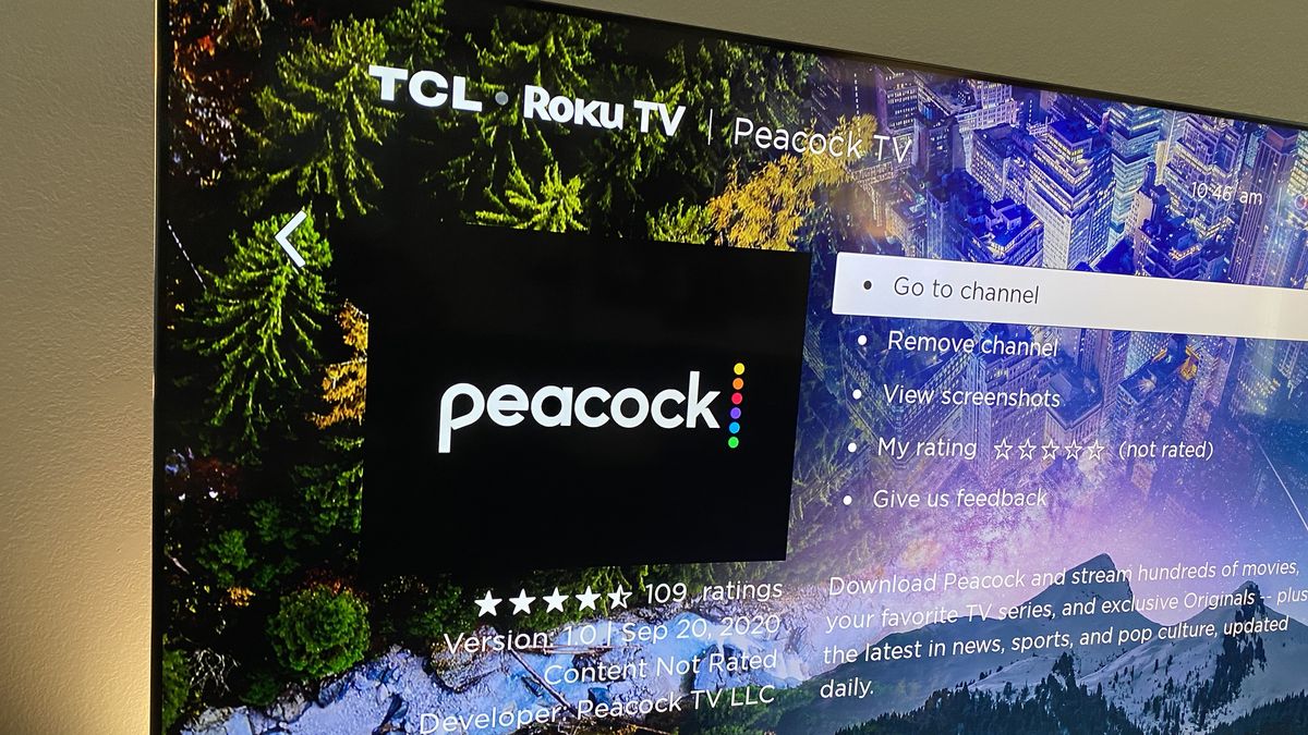 NBCUniversal's Peacock streaming service is now available on Roku