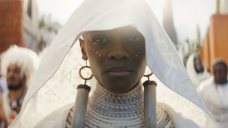 Letitia Wright in Black Panther: Wakanda Forever
