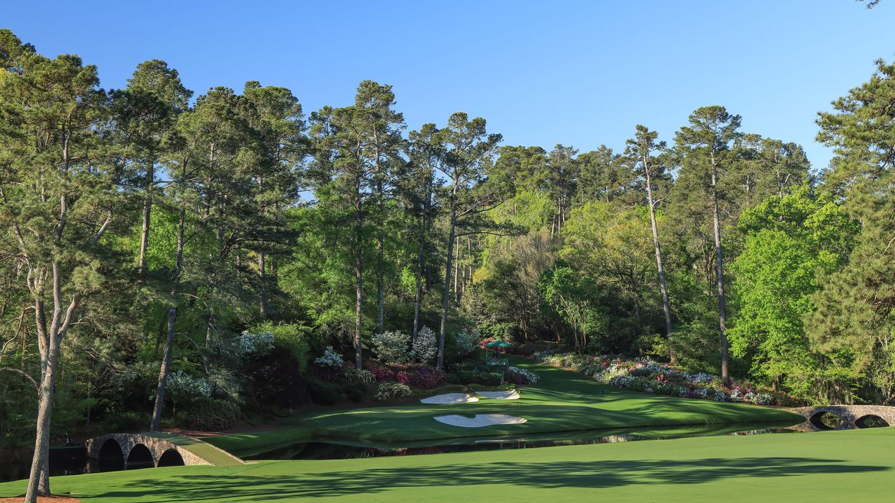 The 12th hole at Augusta National