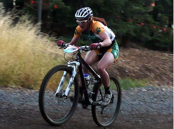 Carla Swart (Lees-McRae) won the women's division 1 short track.