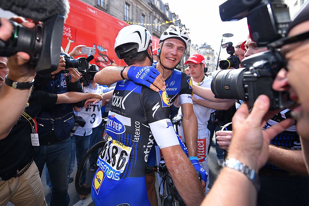 Marcel Kittel (Etixx-QuickStep) takes his ninth career Tour de France victory