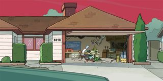Rick and Morty Breaking Bad House