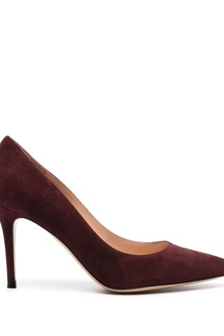 Gianvito Rossi 90mm Pointed Toe Suede Pumps
