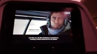 Adrian Grenier in Air New Zealand safety video