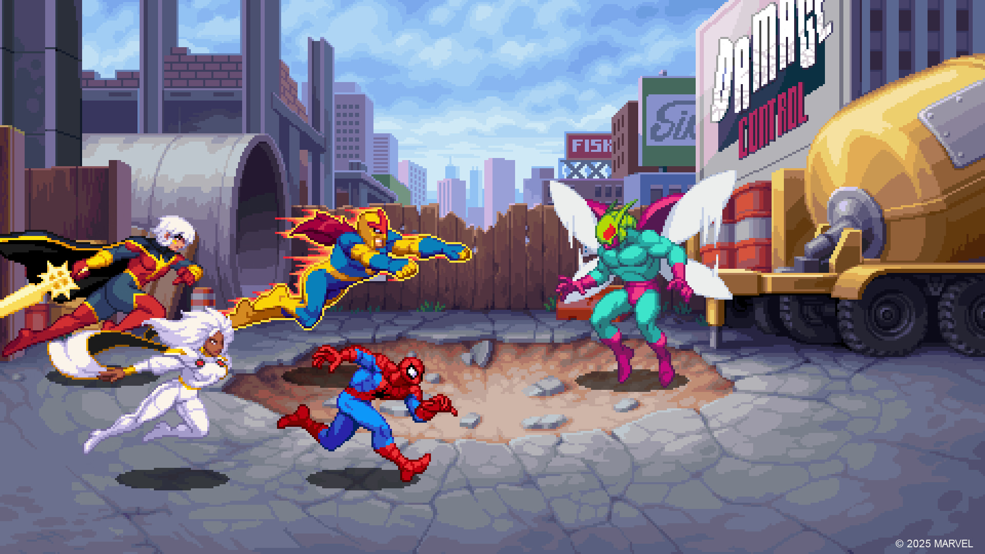 Marvel Cosmic Invasion looks to capture the side-scrolling joy of an arcade in the 90s