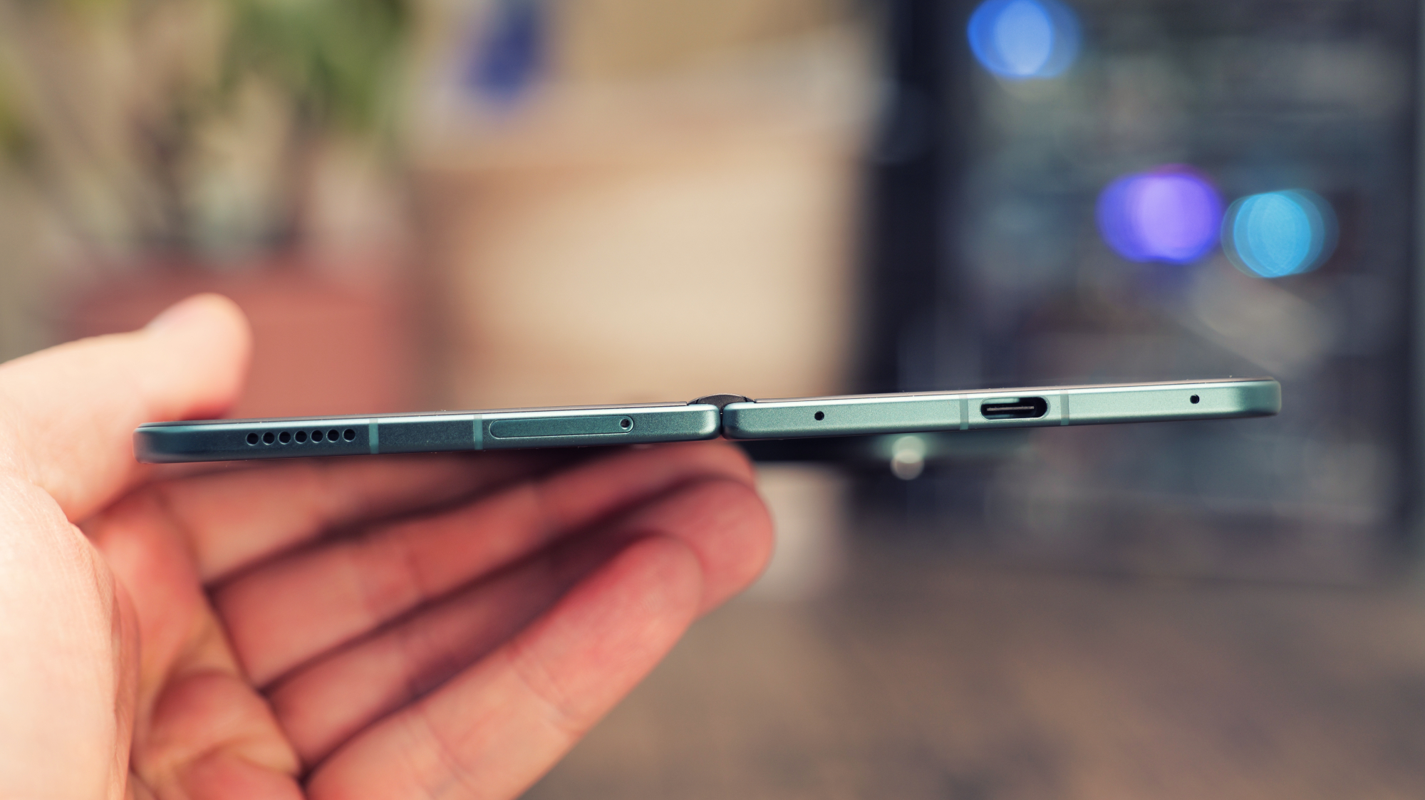 Vivo X Fold 6 thickness unfolded