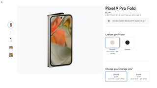 Google Pixel 9 Pro Fold at the Google Store