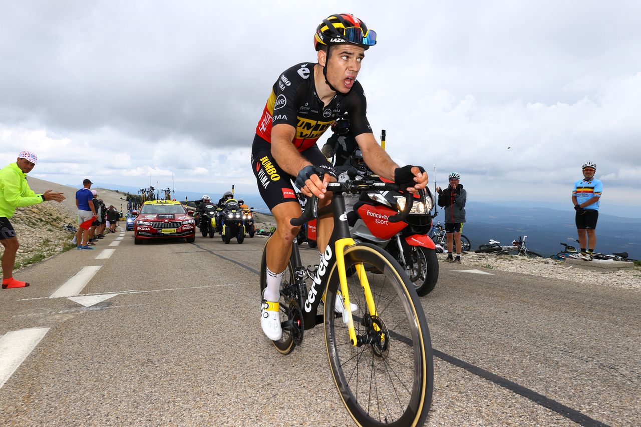 Wout van Aert Mont Ventoux bike