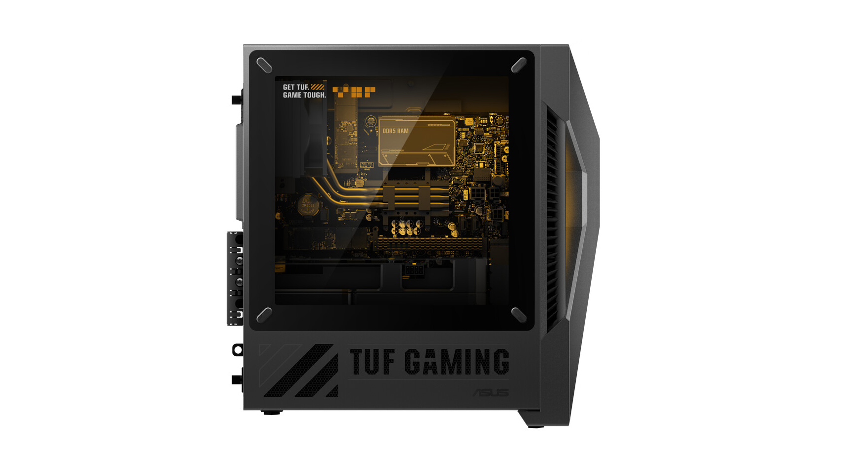 The Asus TUF Gaming T500 gaming desktop