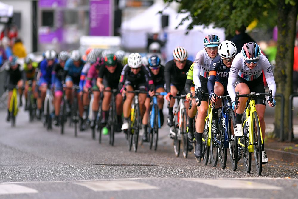 The peloton racing Ladies Tour of Norway
