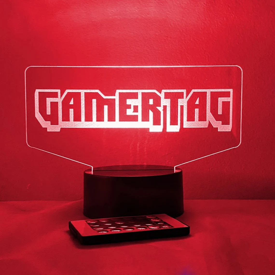 Gamertag LED Light