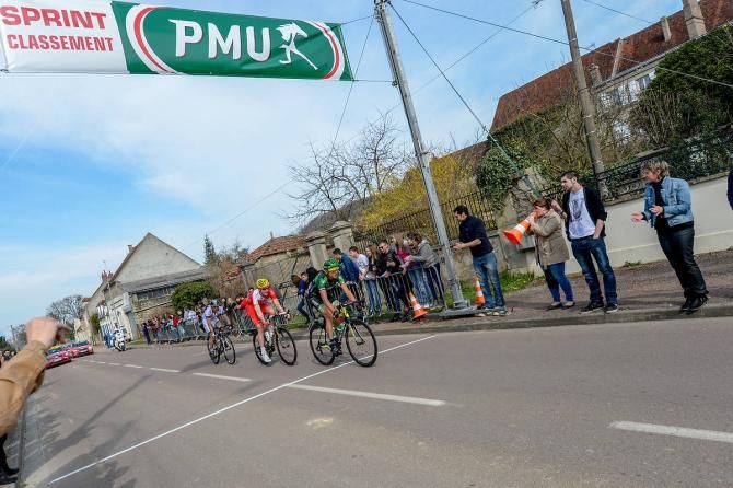 Quemeneur won the intermediate sprint