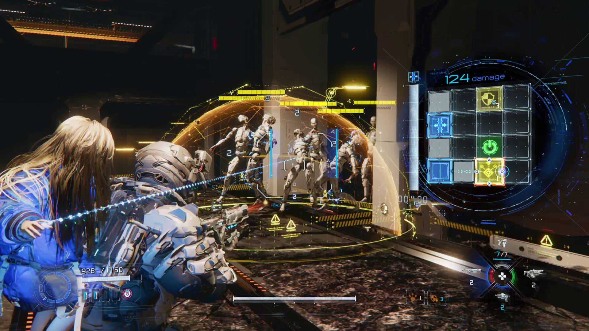 Pragmata tips walker bots stunner by stasis net