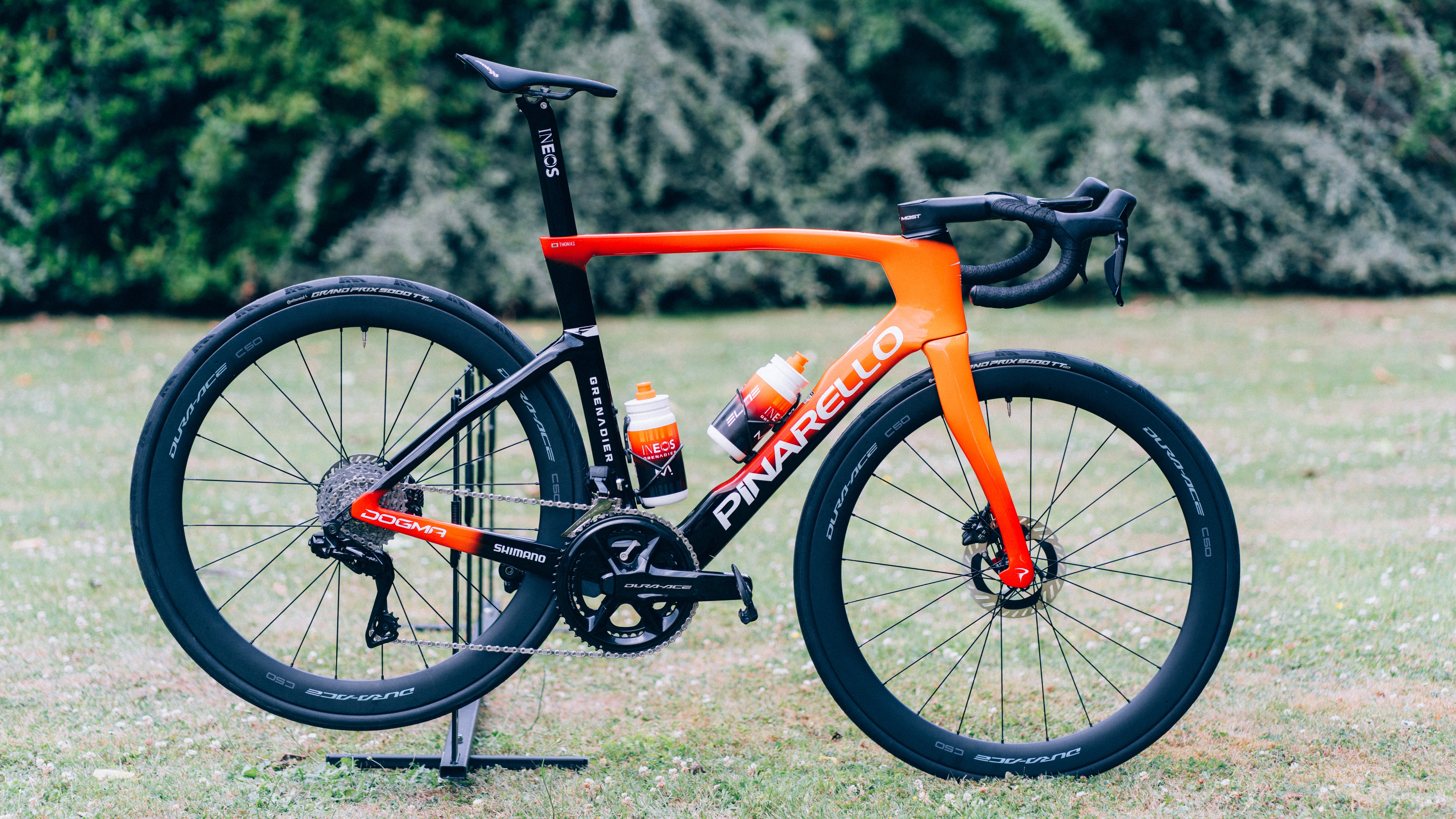 Geraint Thomas&#039; Tour de France race bike