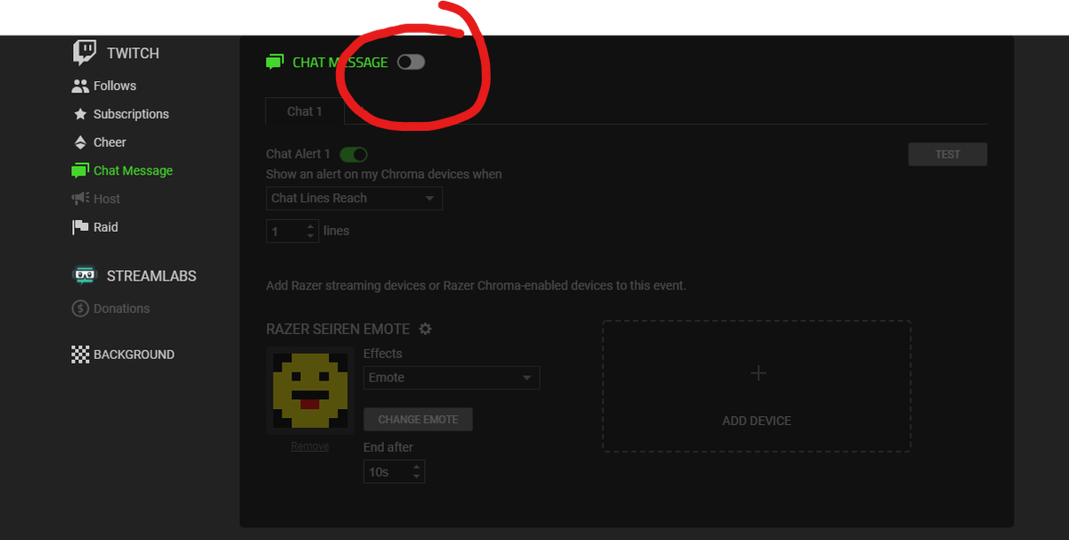 Razer Seiren Emote