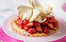 strawberry and cream shortcake