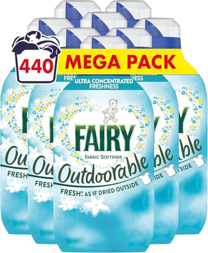 Fairy Outdoorable Fabric Conditioner 440 Washes, Ultra Concentrated Formula for Sensitive Skin &amp;amp; Dermatologically Tested