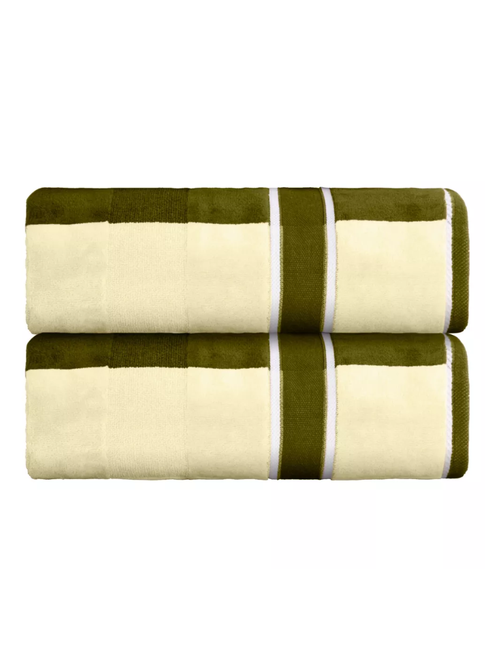 Cotton Bath Towels, Set of 2