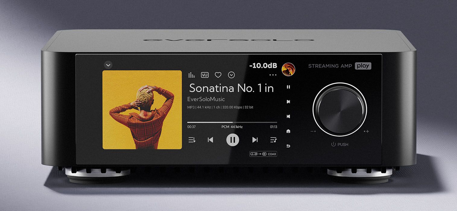 The 5.5&amp;quot; touch screen provides information and access to the Play&#039;s many sonic services