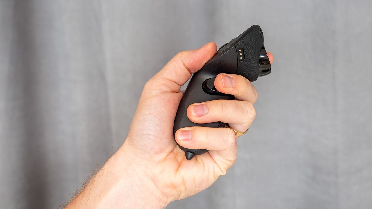 The Quest Touch Pro controllers for the Meta Quest Pro and Meta Quest 2